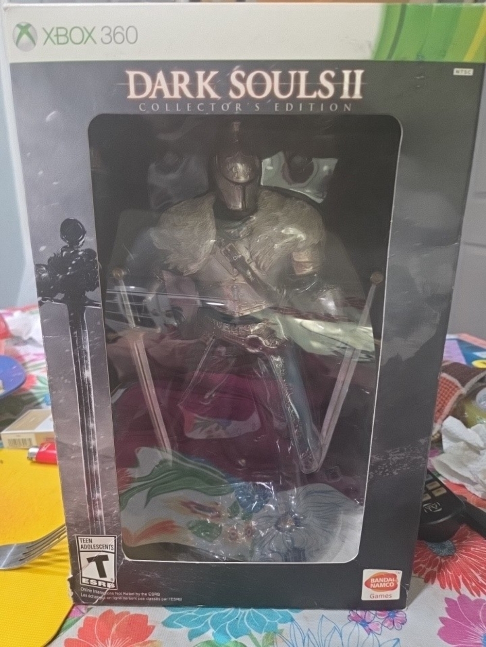 Dark Souls II Collector's Edition Armor Statue for Xbox 360 -Black Game Included